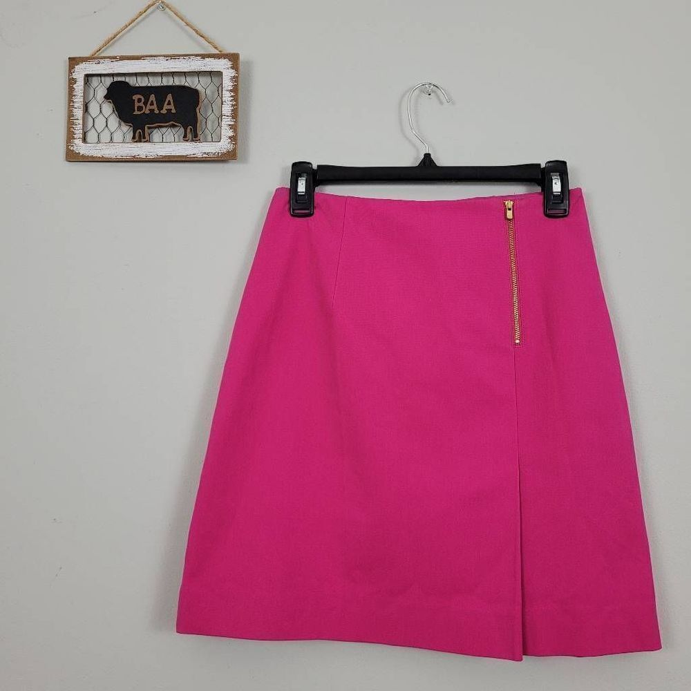Lilly Pulitzer Passion Pink Arizona‎ Mini Skirt Sz 2 A-line Barbiecore Girly